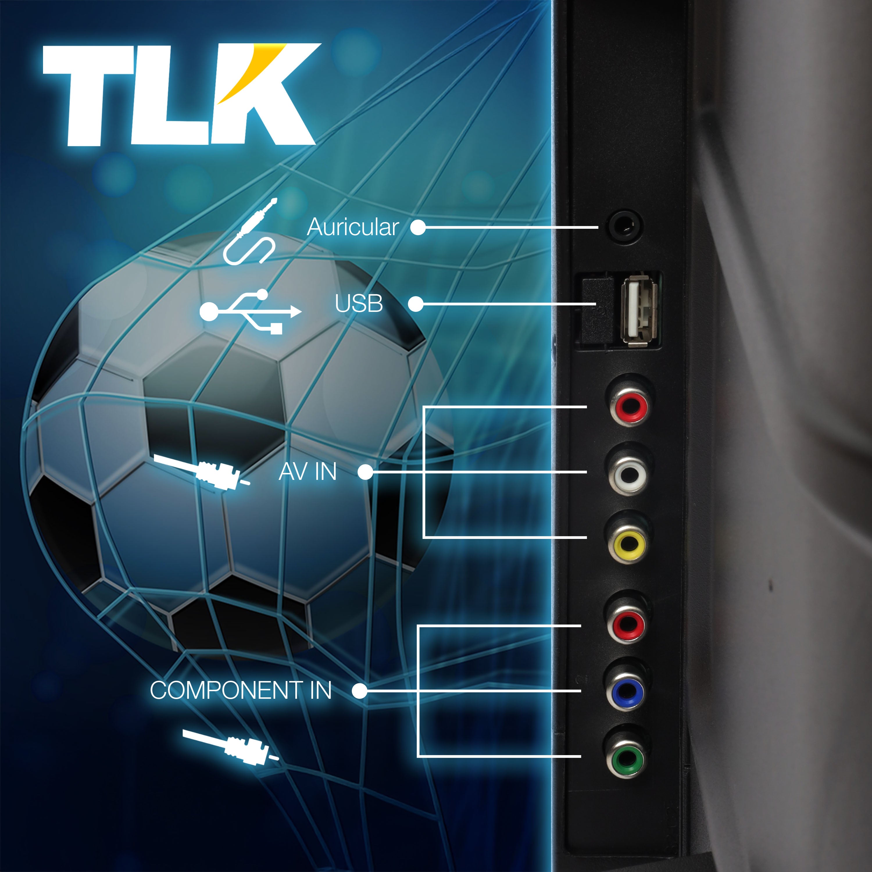TLK Pantalla 32" Linux | No es Smart TV