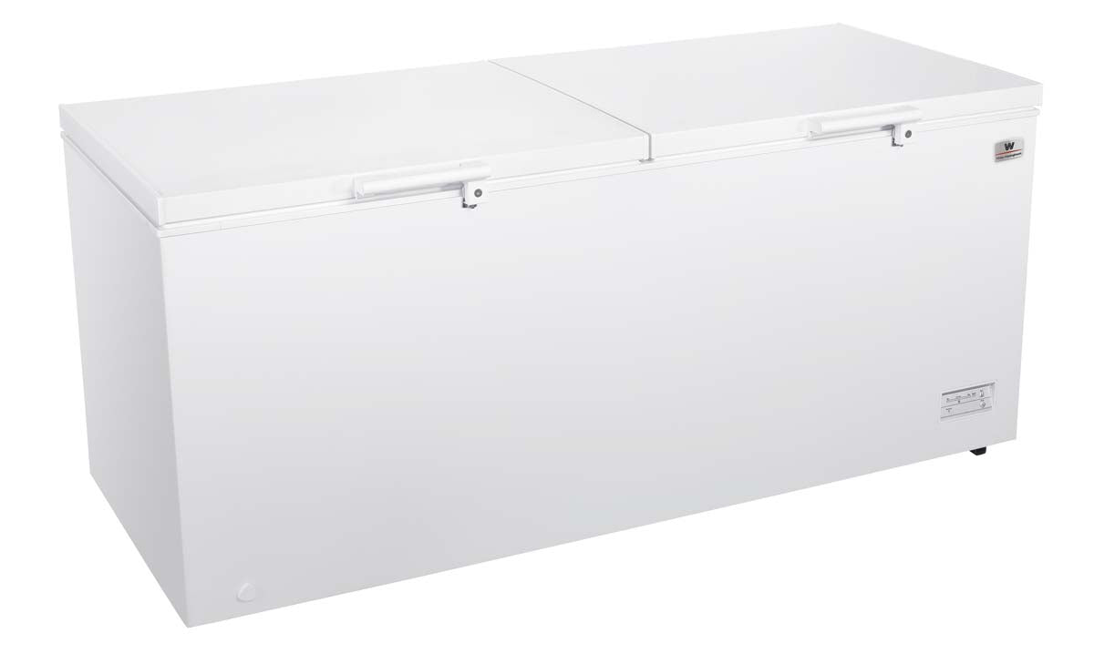 CONGELADOR 25 PIES 2 PUERTAS Y LUZ INTERIOR