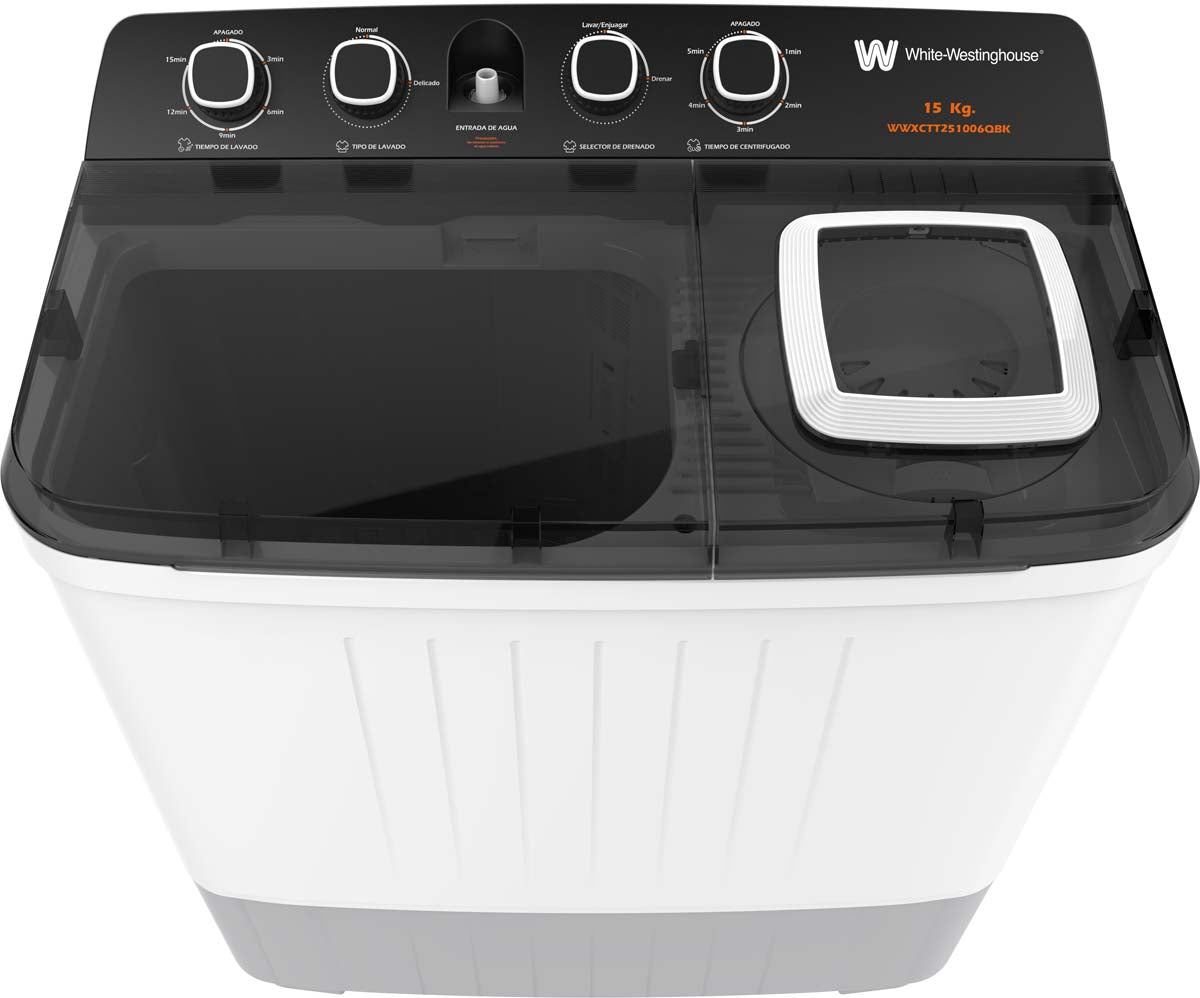 LAVADORA DOBLE TINA 15 KG