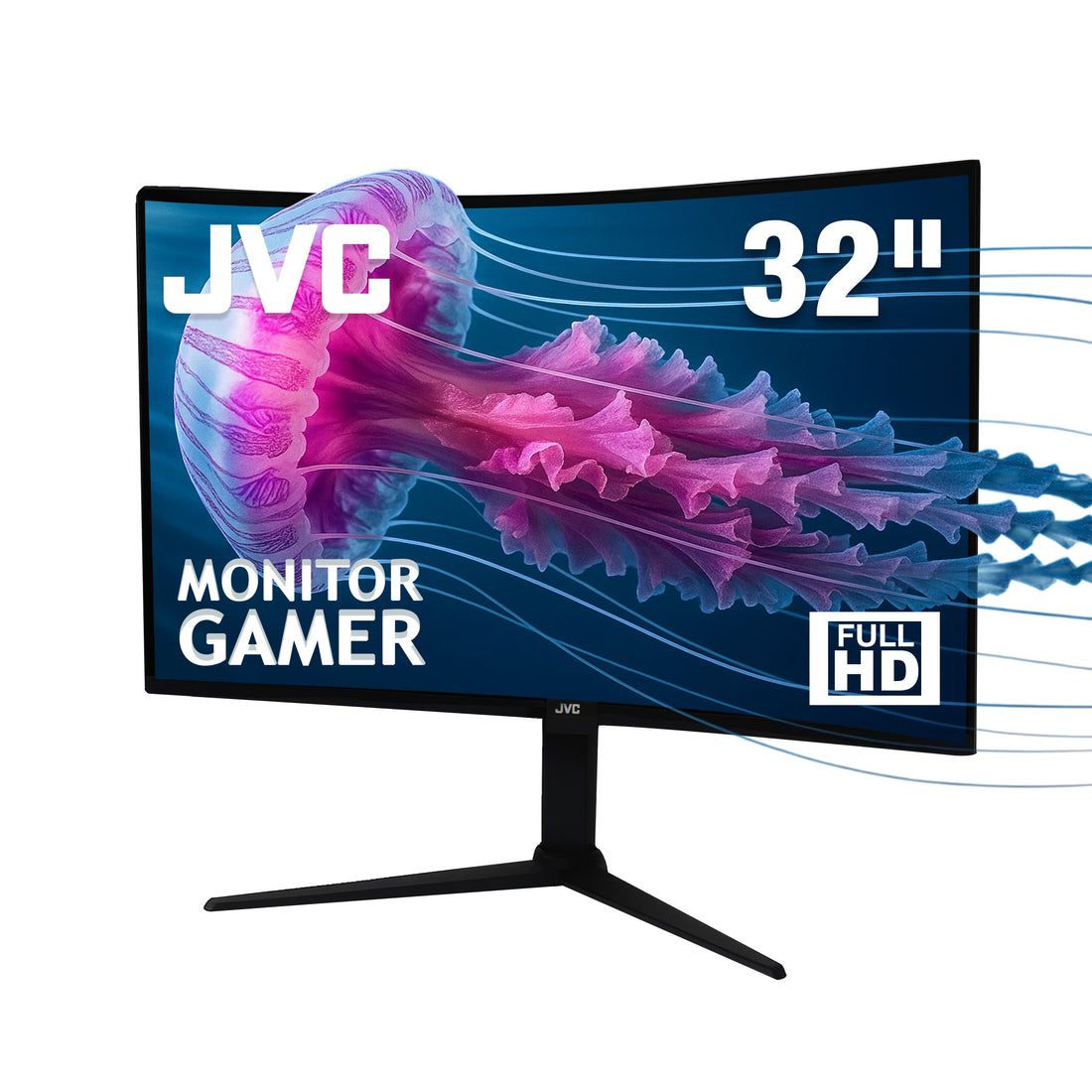 Monitor JVC 32 Curvo