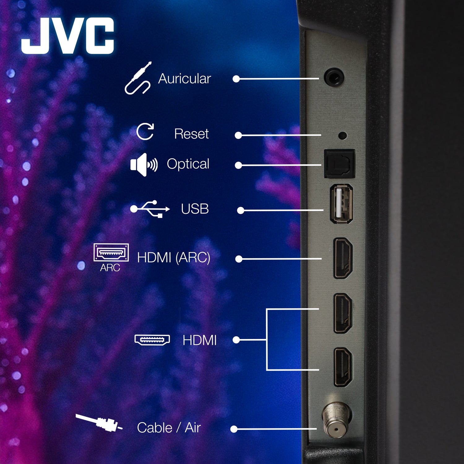 Pantalla JVC 32