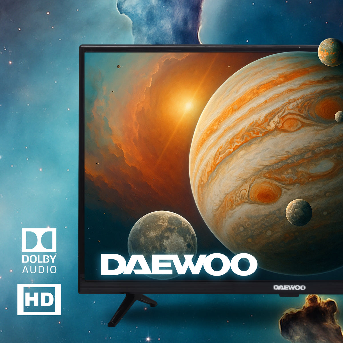 Daewoo Roku Projector Pantalla DAEWOO 32