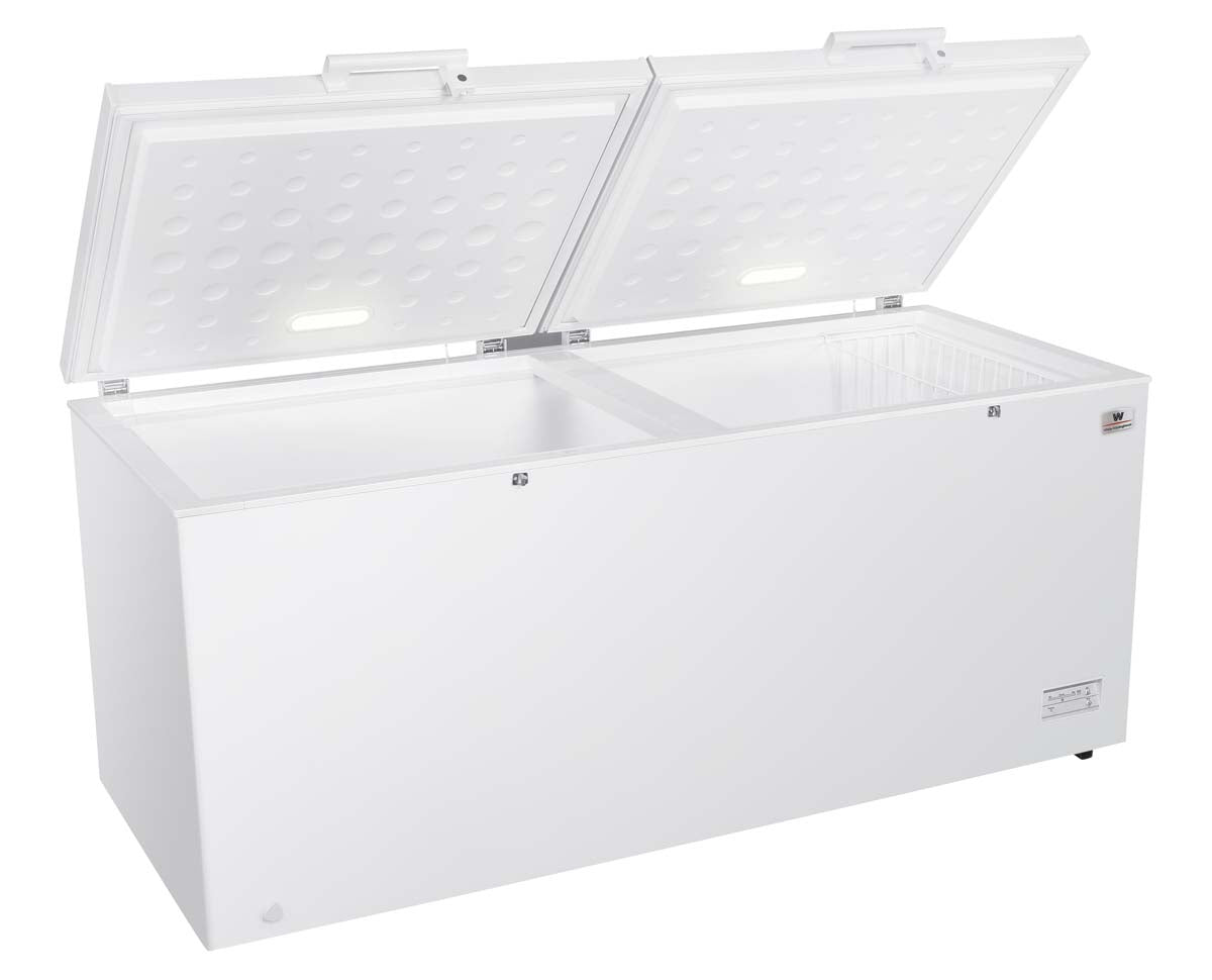 CONGELADOR 25 PIES 2 PUERTAS Y LUZ INTERIOR