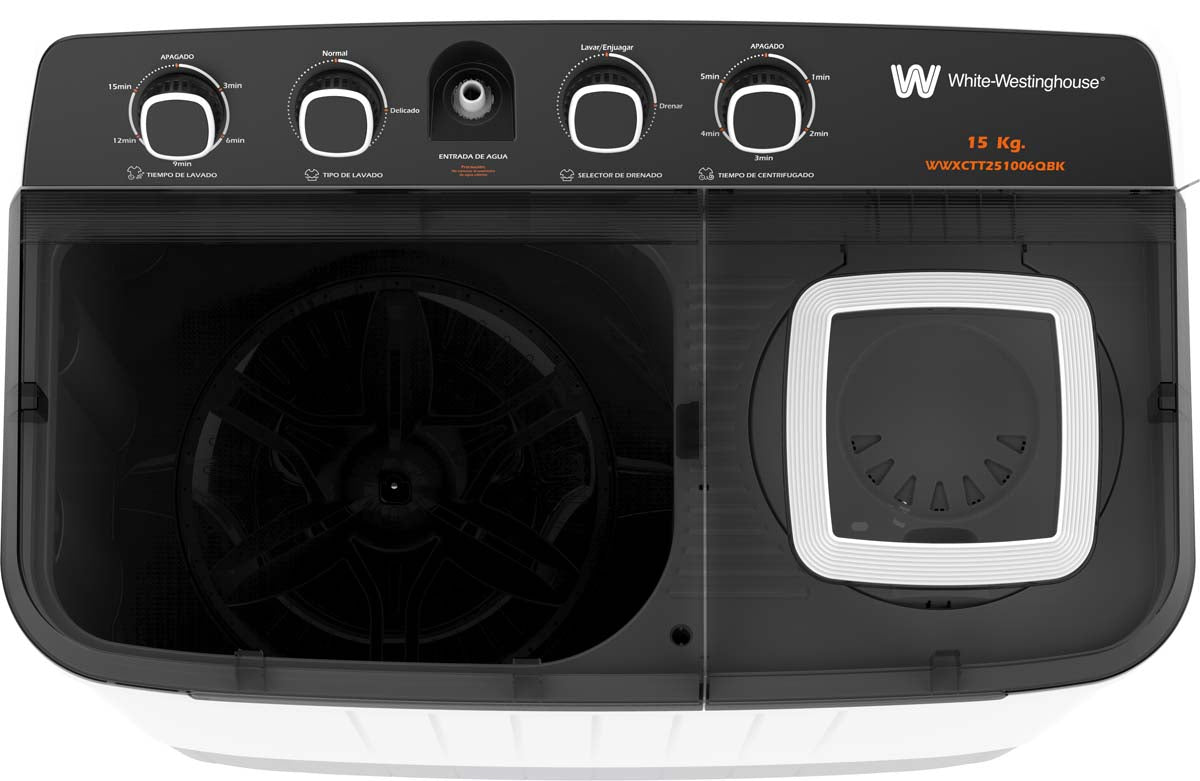LAVADORA DOBLE TINA 15 KG