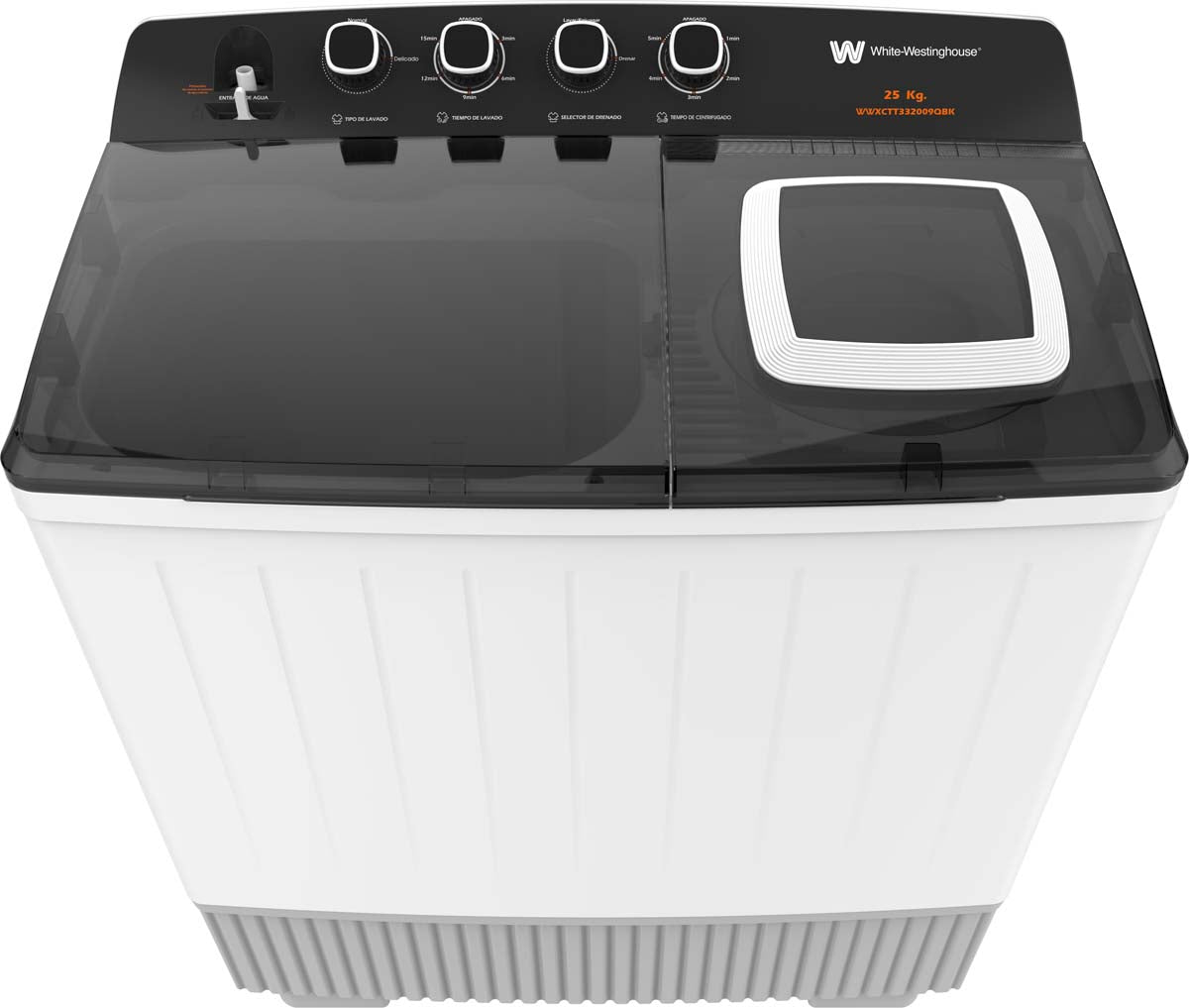 LAVADORA DOBLE TINA 25 KG