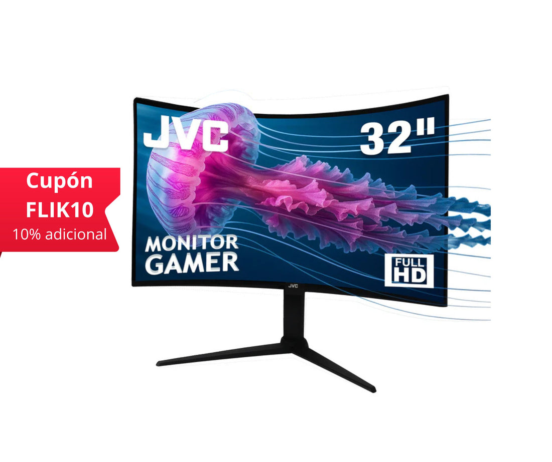 JVC 32 Pulgadas LED FHD Gaming Monitor 165Hz 2 HDMI 1 DP SI32G