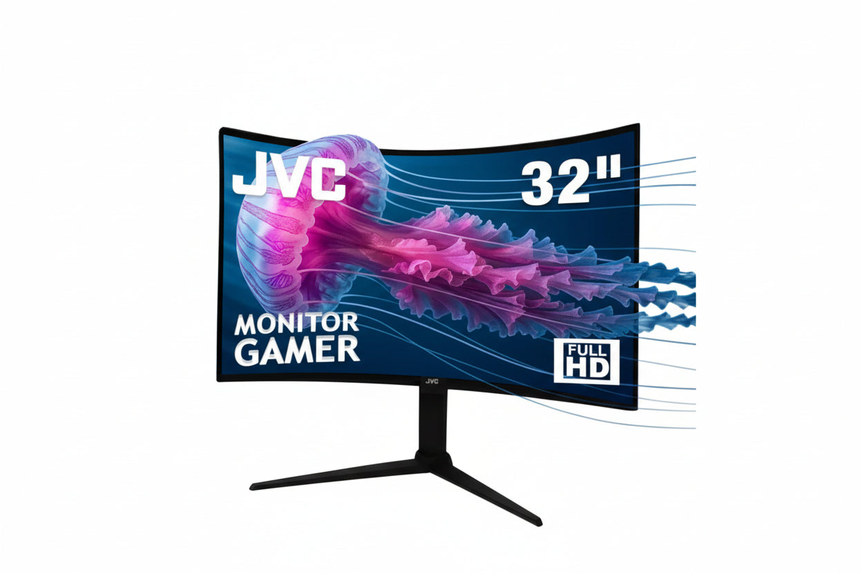 JVC 32 Pulgadas LED FHD Gaming Monitor 165Hz 2 HDMI 1 DP SI32G ISSFAM