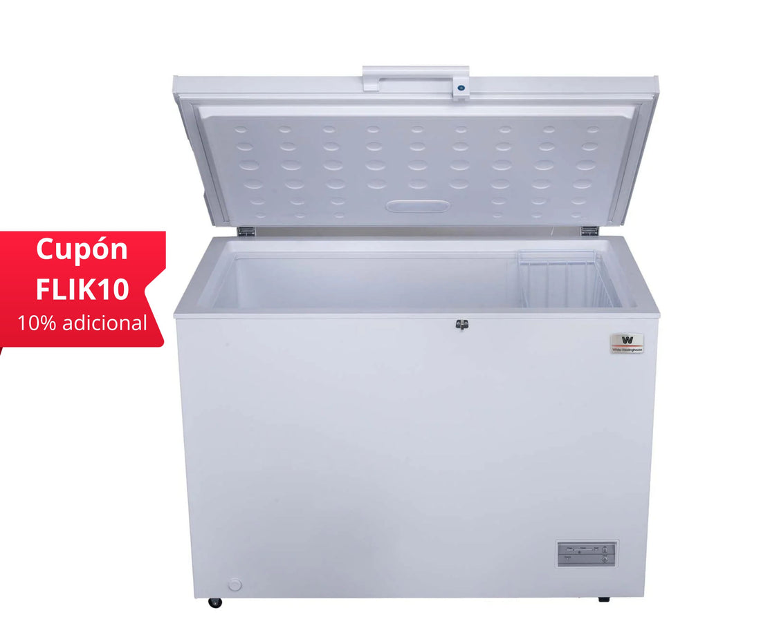 CONGELADOR 11 PIES CON PUERTAS DESLIZABLES Y LUZ INTERIOR